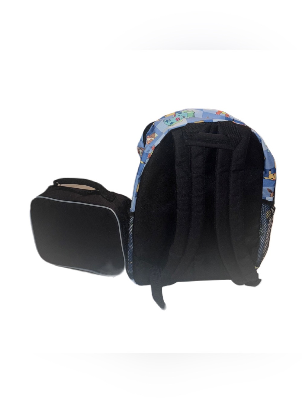 Bioworld Blue Pokémon Print Backpack with Lunch Bag - Picture 3 of 8